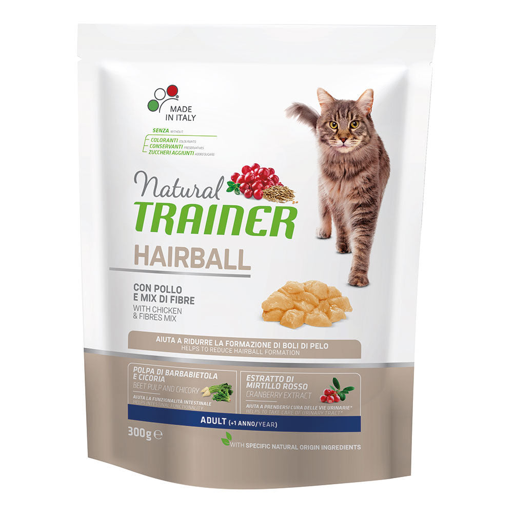 Natural Trainer – Hairball con Pollo 300g Natural Trainer – Hairball con Pollo 300g